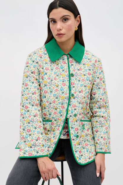 Earla - Amalfi Floral Cream