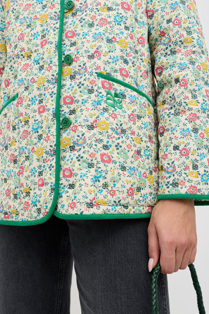Earla - Amalfi Floral Cream