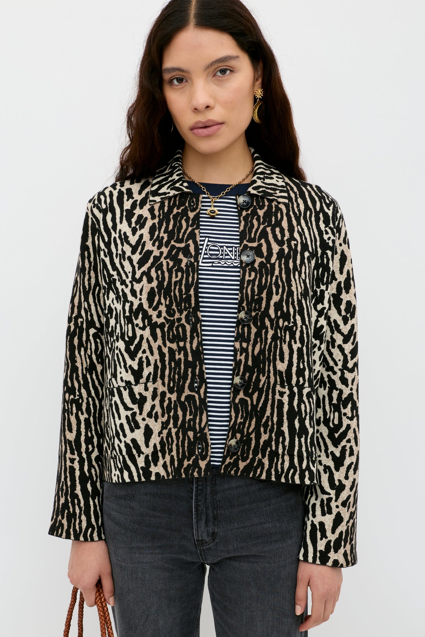 Trista  -  Bohemia Leopard Brown