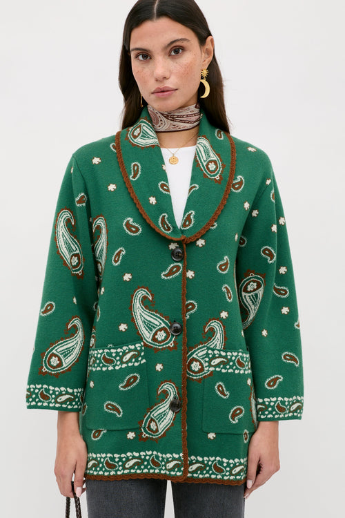 Morla  -  Daisy Paisley Green