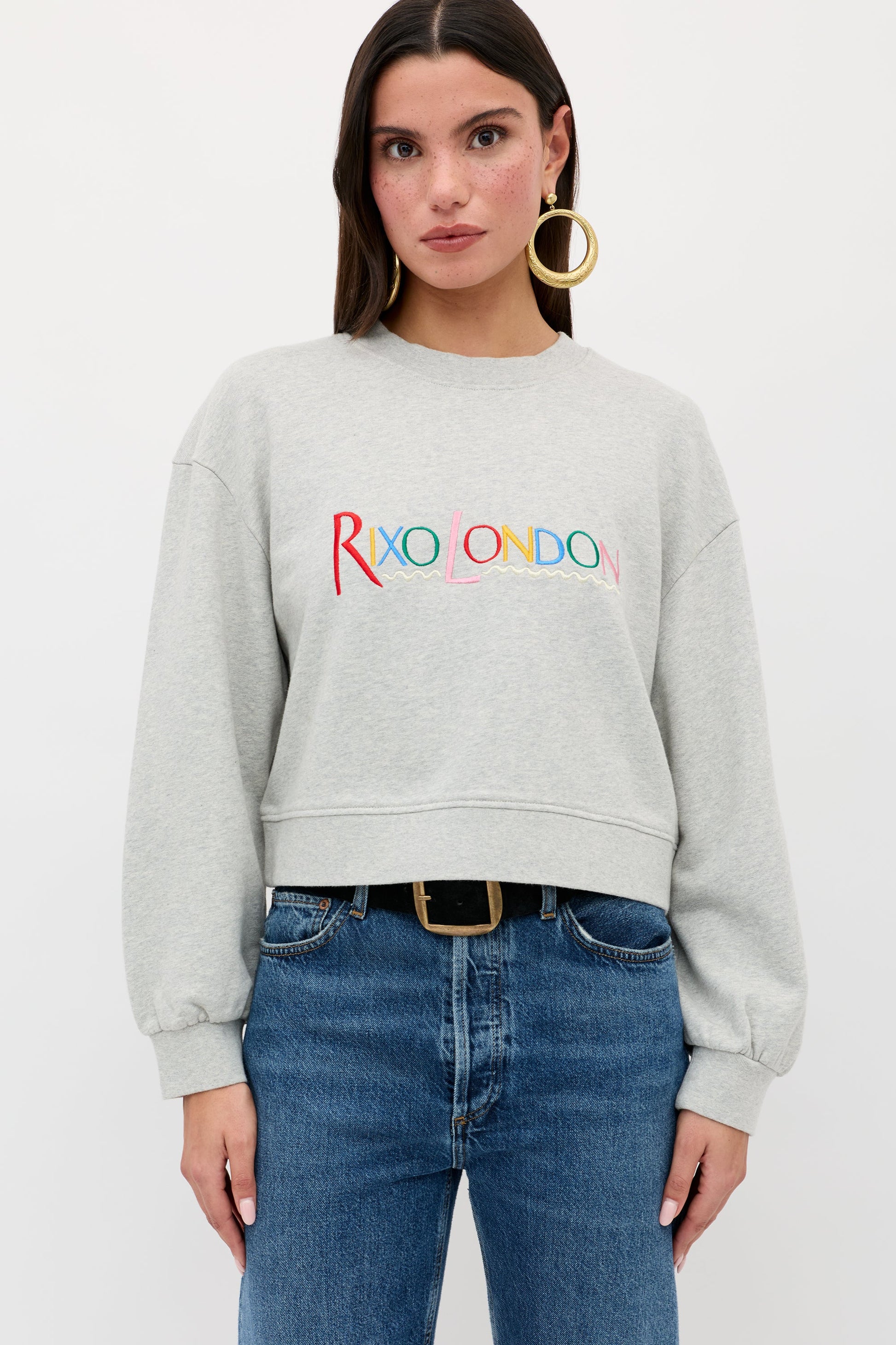 Jetta  -  London Embroidery Grey