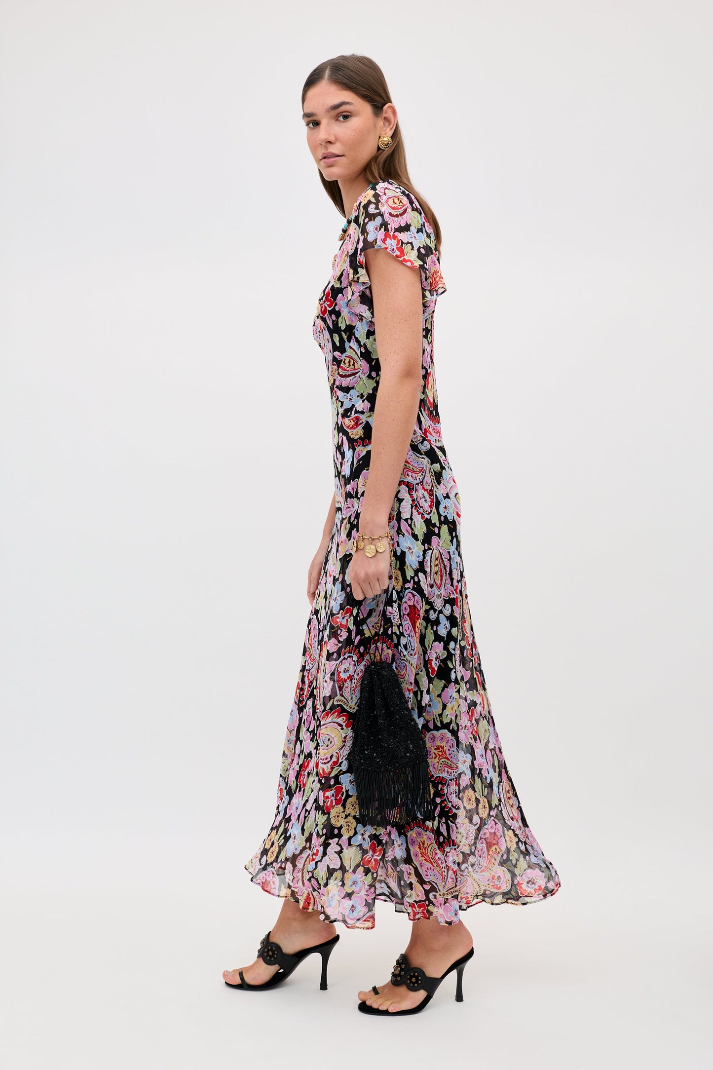 Bexley - Cara Floral Black