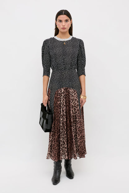 meg - leopard polka dot