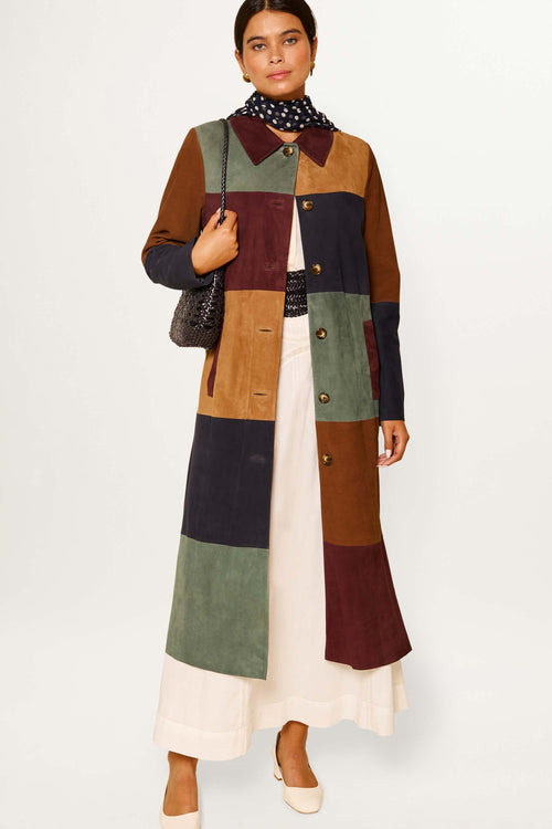 Milly - Patchwork Tan
