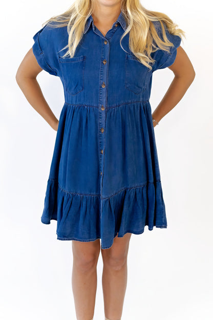 Sevilla Denim Mini Dress