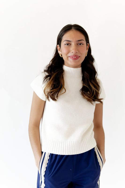 Franka Classic Mock Neck Top