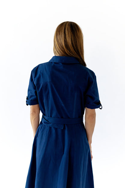 Indra Belted Maxi Dress