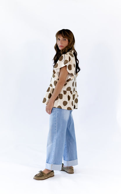 Kara Polka Dot Blouse