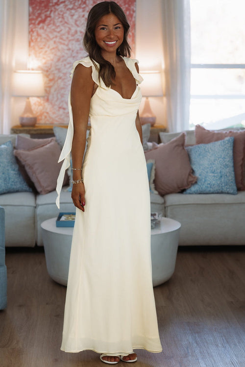 Breathless Maxi Dress - Yellow