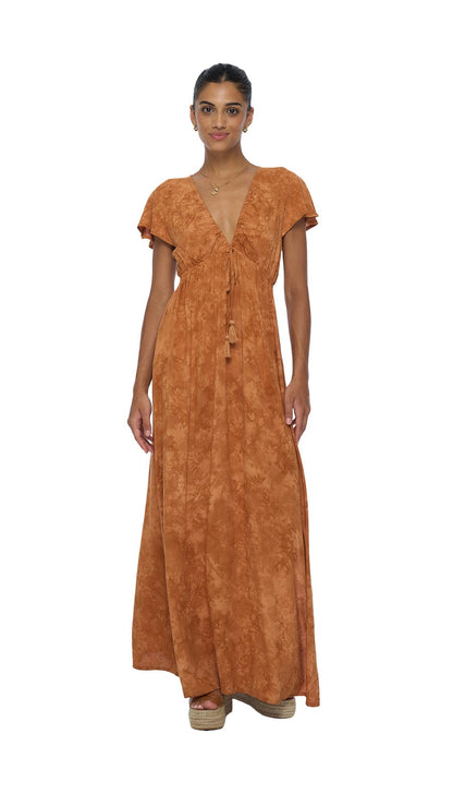 Leilani Bliss Maxi Dress - Hazy Nugget