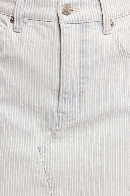 Malibu Mini Skirt - Blue Bell Stripe