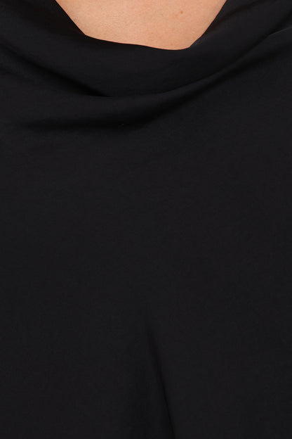 Vinita Long Sleeve Top - Black