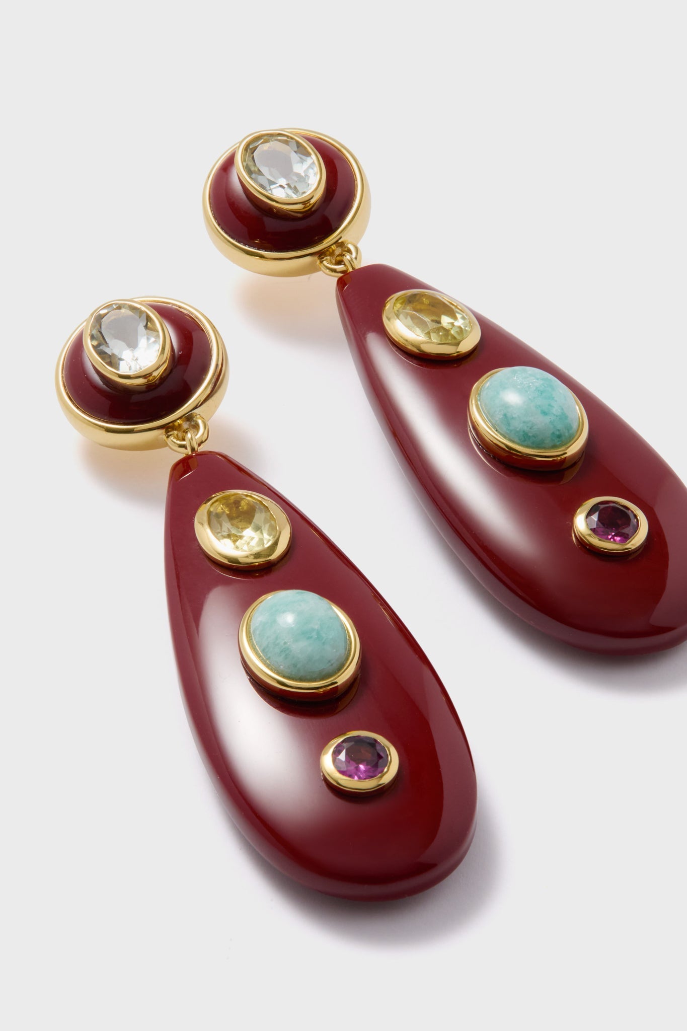 Chestnut Torre Earrings